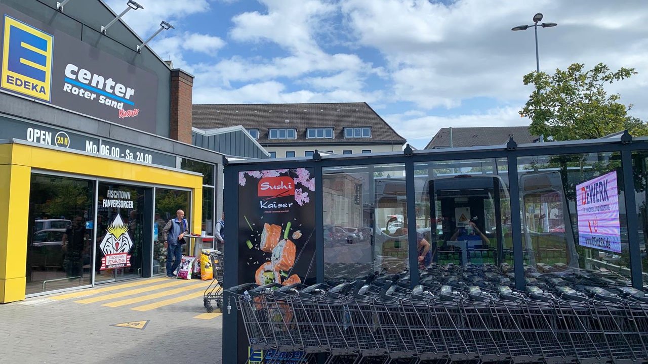 27568 Bremerhaven LED Werbebande W 2,00m x H 0,83m