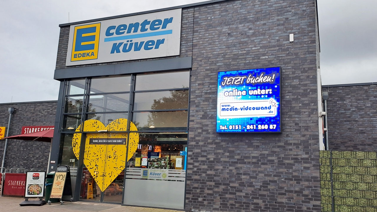 27624 Geestland LED Werbewand W2,00m x H2,00m